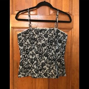 White House Black Market Bustier
